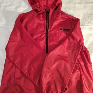 Tommy Hilfiger Men's Windbreaker Red Size M